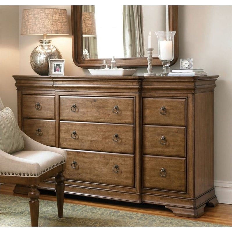 Universal Furniture New Lou Drawer Dresser In Cognac 071040