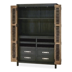 universal furniture moderne muse libations locker in multi
