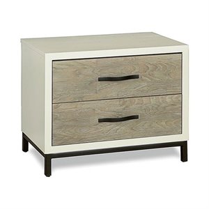 Universal Furniture The Spencer Bedroom Nightstand in Gray Parchment