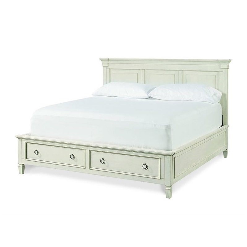 universal furniture summer hill storage bed in cotton