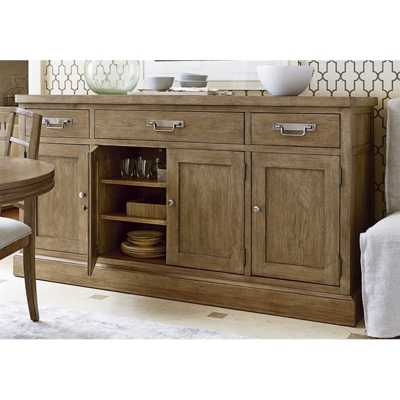 Universal Furniture Moderne Muse Sideboard in Bisque 414679
