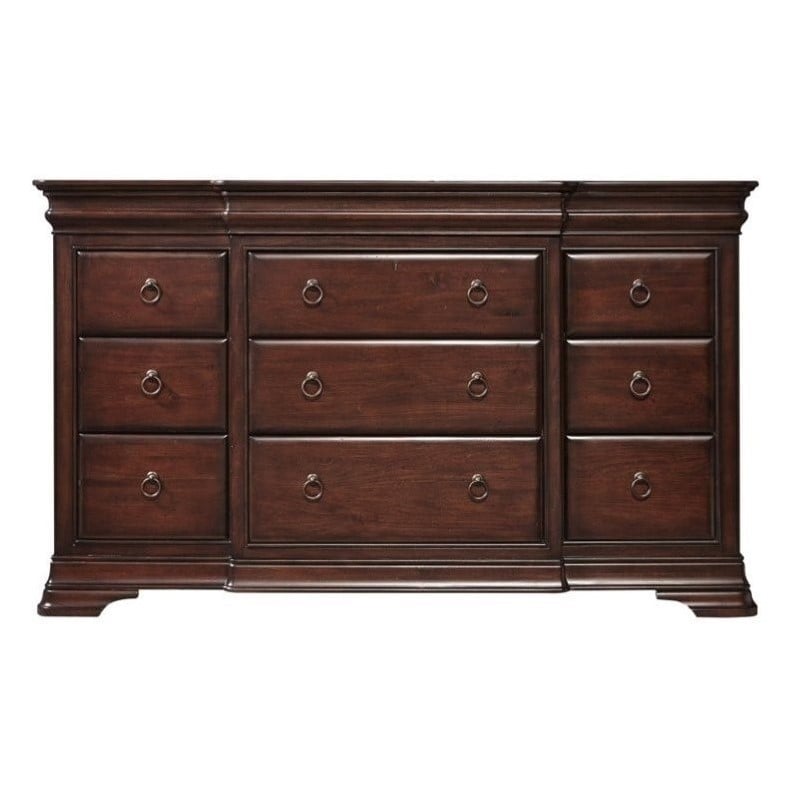 Universal Furniture Reprise 12 Drawer Dresser in Rustic 