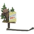 Zingz & Thingz Plastic Moose Toilet Paper Holder in Brown and Green