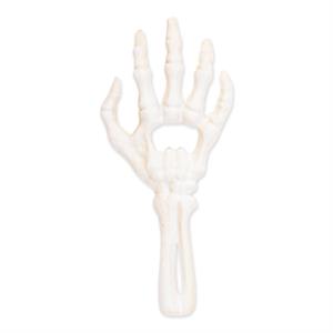 off-white cast iron skeleton hand cast iron bottle opener 2.7x6.5x2.3