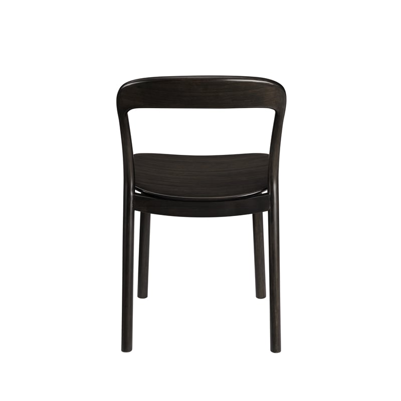 Bamax Layla Chair Bamboo seat in Charcoal