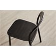 Bamax Layla Chair Bamboo seat in Charcoal