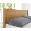 Bamax Ria Eastern King Platform Bed in Caramelized