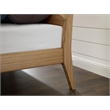 Bamax Willow Queen Platform Bed in Caramelized