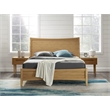 Bamax Willow Queen Platform Bed in Caramelized