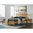 Bamax Willow Eastern King Platform Bed in Caramelized