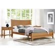 Bamax Willow 1 Drawer Nightstand in Caramelized