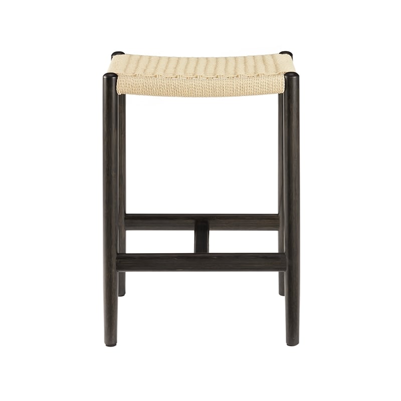 Bamax Nico counter height stool in Charcoal
