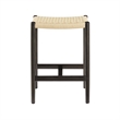 Bamax Nico counter height stool in Charcoal