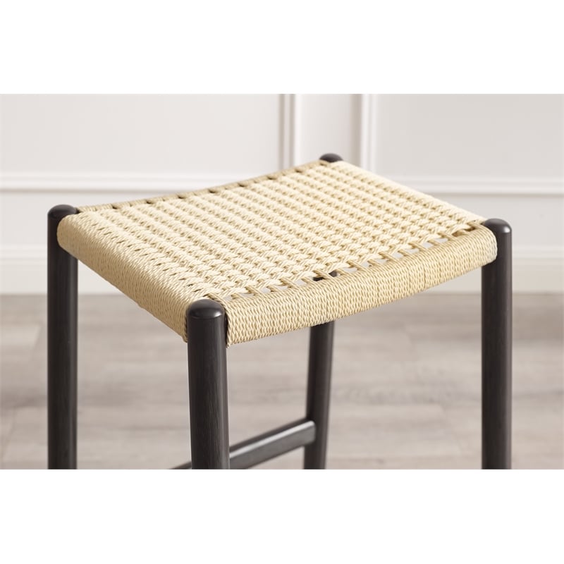 Bamax Nico counter height stool in Charcoal