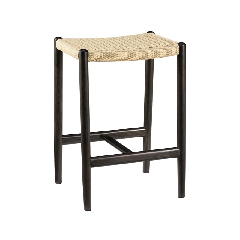 Bamax Nico counter height stool in Charcoal