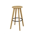 Bamax Jude Bar Height Stool in Golden (Set of 2)