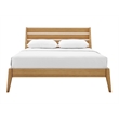 Bamax Tristan Queen Platform Bed in Golden