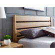 Bamax Tristan Queen Platform Bed in Golden
