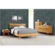 Bamax Sarah Six Drawer Double Dresser in Golden
