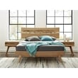 Bamax Sarah California King Platform Bed in Golden