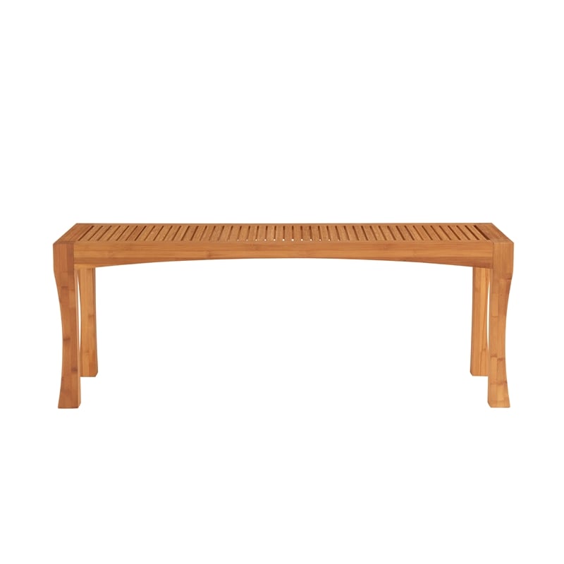Bamax Newport Outdoor Bench in Natural