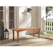 Bamax Newport Outdoor Bench in Natural