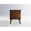 Bamax Sarah Media Cabinet in Burgundy