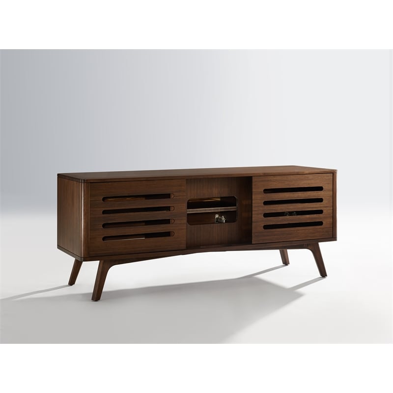 Bamax Sarah Media Cabinet in Burgundy