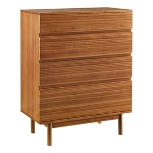 Bamax Hansen 4 Drawer High Chest in Copper