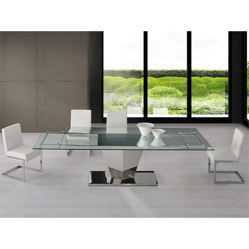 casabianca extendable dining table