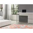 Casabianca Furniture Modern Il Vetro Engineered Wood Vanity in White