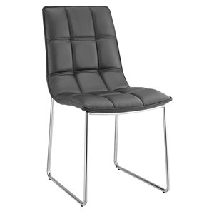 leandro leather dining chair