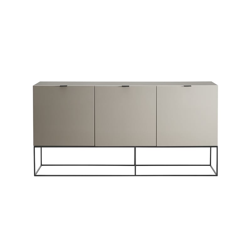Casabianca Modern Vizzione Engineered Wood Buffet-Server in Gray
