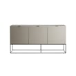 Casabianca Modern Vizzione Engineered Wood Buffet-Server in Gray