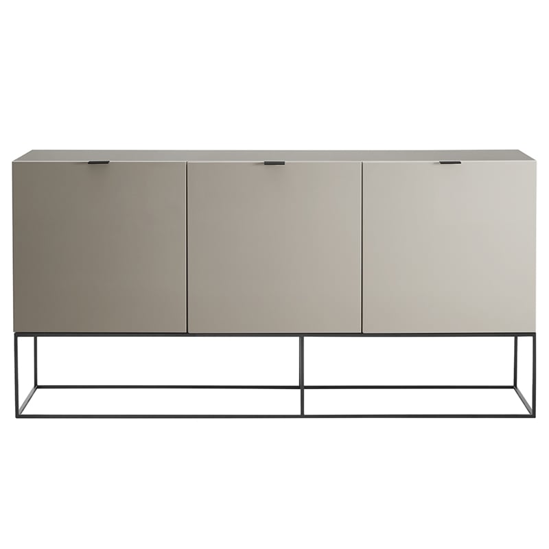 Casabianca Modern Vizzione Engineered Wood Buffet-Server in Gray