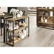 Casabianca Modern Noa Engineered Wood Console Table in Brown
