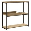 Casabianca Modern Noa Engineered Wood Console Table in Brown
