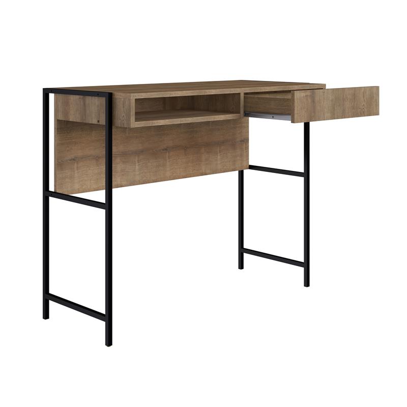 Casabianca Modern Clark Engineered Wood Office Desk in Walnut