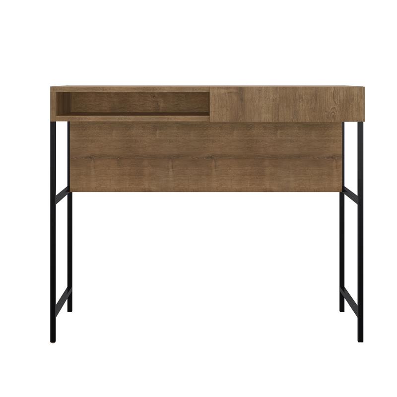 Casabianca Modern Clark Engineered Wood Office Desk in Walnut