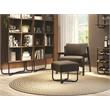 Casabianca Furniture Modern Ace Engineered Wood Bench in Brown