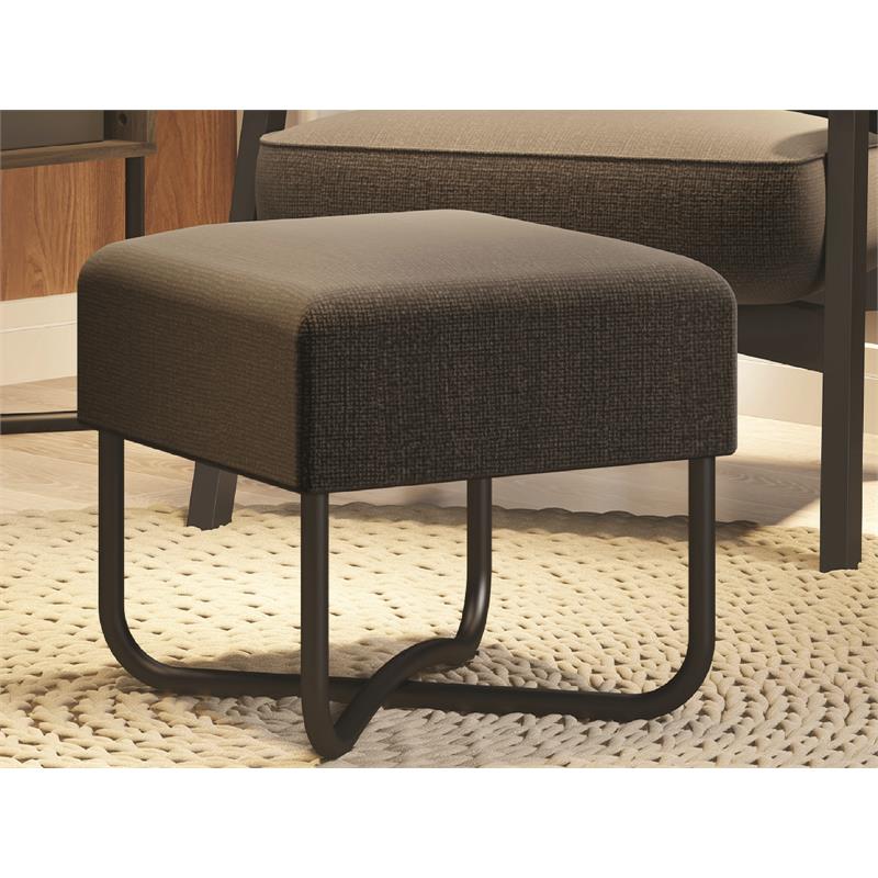 Casabianca Furniture Modern Ace Engineered Wood Bench in Brown