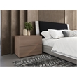Casabianca Home Ayla Nightstand in Brown Elm