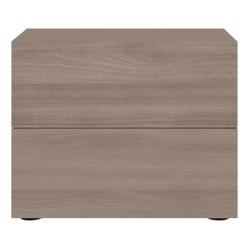 Casabianca Home Ayla Nightstand in Brown Elm
