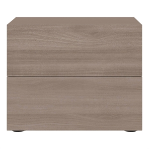 Casabianca Home Ayla Nightstand in Brown Elm