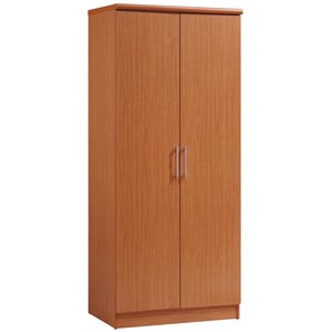 hodedah 2 door armoire with 4 shelves