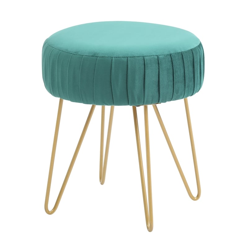 Turquoise 2025 vanity stool