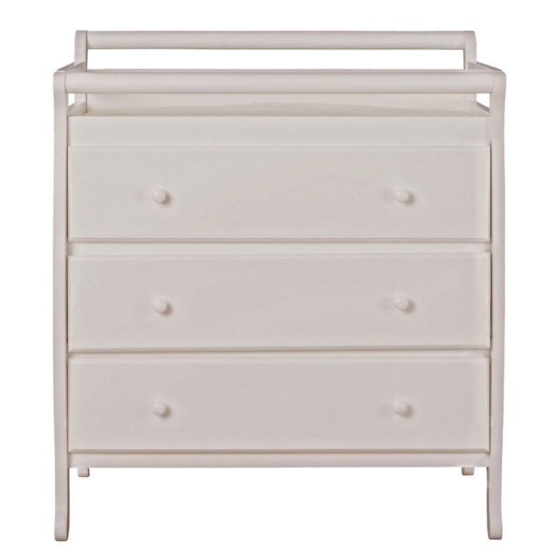 french white changing table