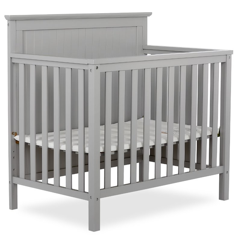 pebble gray crib