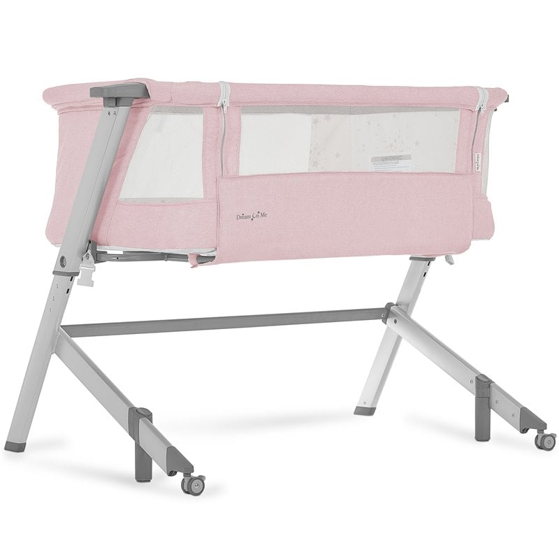 pink bassinet