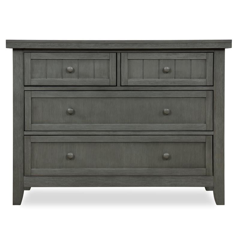 Dream On Me Maple Double Dresser Weathered Grey, Dream Dresser Clothing